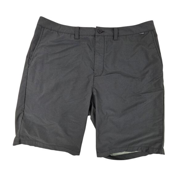 Travis Mathew Golf Shorts Mens 36 x 10 Performance Gray Nylon Polyester Spandex - Picture 1 of 5